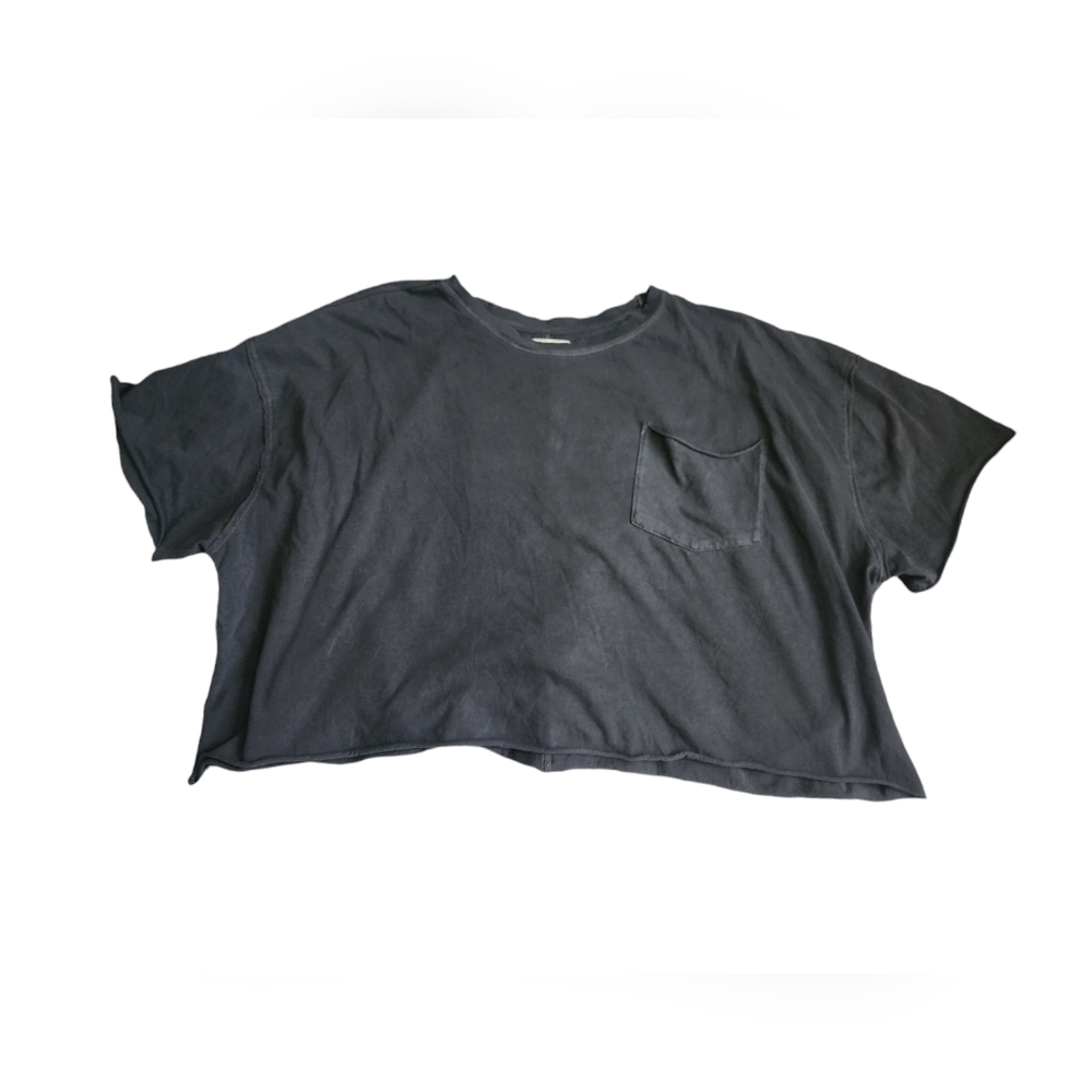 NWOT Washed Black FP Fade Into You Short Sleeve Tee